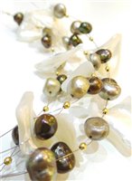 Collana Stocco Gioielli Donna in Acciaio Perla COD507-01 - COD507-01